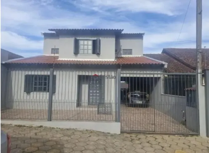 Casa Sobrado para aluguel em Estância Velha, Canoas - Cozinha mobiliada, Jardim e Churrasq