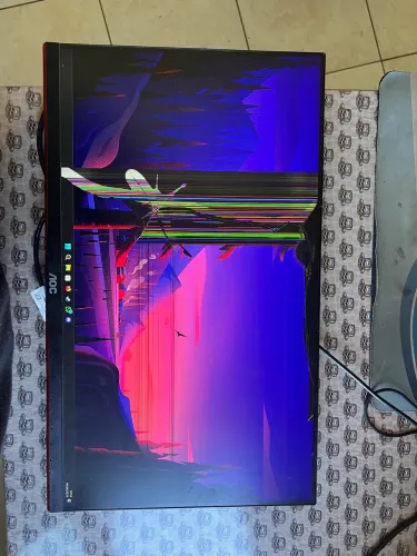 Monitor AOC 144hz *quebrado*