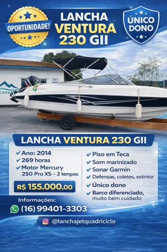 Lancha Ventura 230 G2