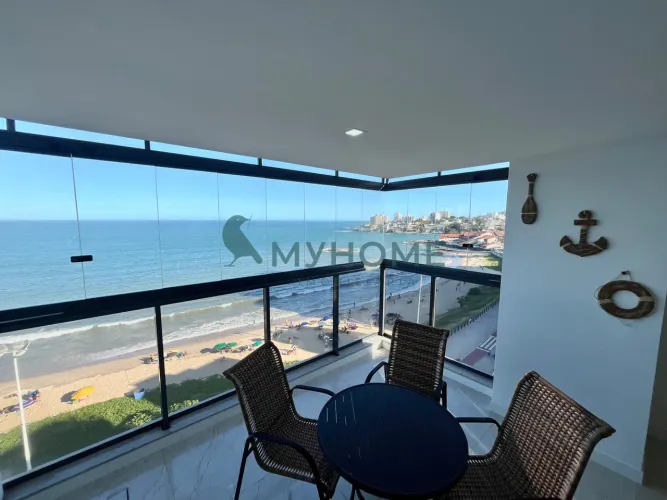Apartamento a venda Beira-Mar 3 Quartos, 2 Vagas - Praia do Morro Guarapari