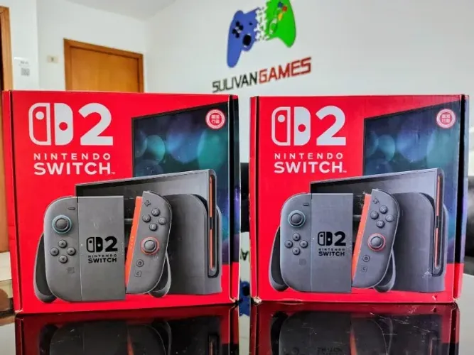 Nintendo Switch 2 (Nova geração) - Troca. / Parcela / Garantia de 1 ano