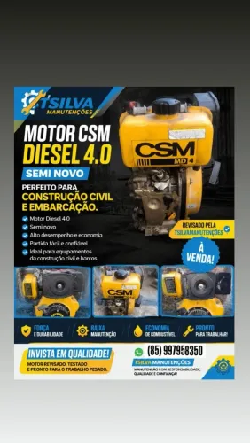 MOTOR ESTACIONÁRIO A DIESEL