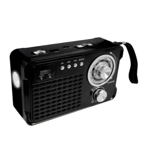 Rádio Retrô Vintage Bluetooth KA-8706 AM/FM/MP3/USB KAPBOM