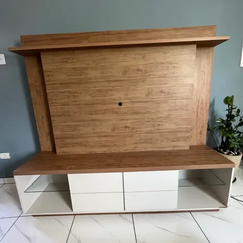 Rack com Painel para TV até 65 Polegadas