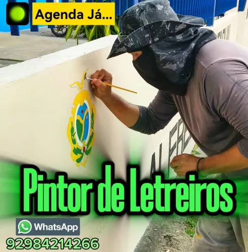 ? PINTURA DE LETREIROS...ETC.