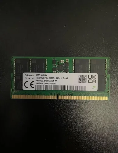 Memória RAM SK Hynix 16GB DDR5 5600MHz