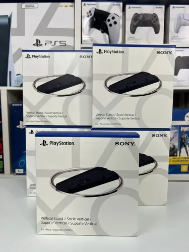 Suporte vertical original sony para ps5 - 199,00 no dinheiro ou cartao com as taxas da maq