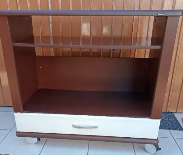 Rack para TV com gaveta 