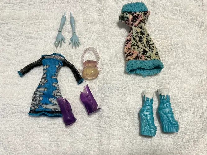 monster high - acessórios abbey (VALORES INDIVIDUAIS NA DESCRIÇÃO)