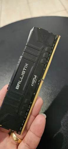 Memória RAM Ballistix black 8GB