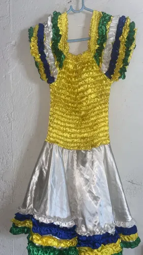 VESTIDO SÃO JOÃO INFANTIL