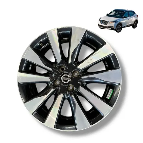 Roda 4x100 avulsa aro 17 Nissan Kicks 2019 2020 2021 2022