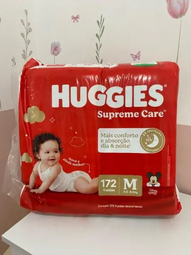 FRALDA HUGGIES M 173 UNIDADES 