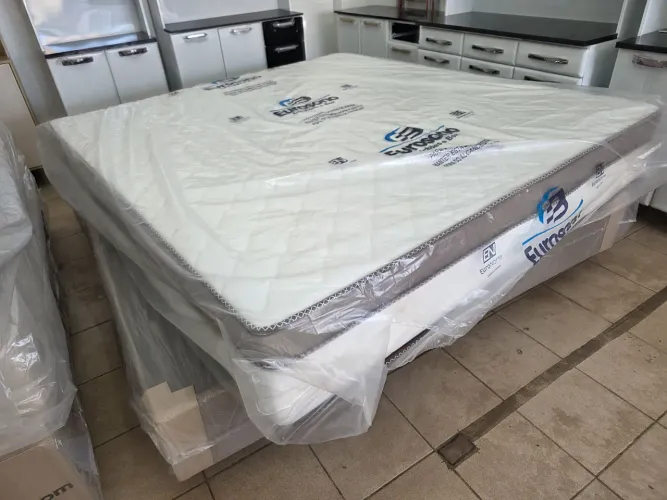 Cama super king molas ensacadas nova 