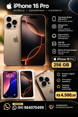 iPhone 16 pro 256GH