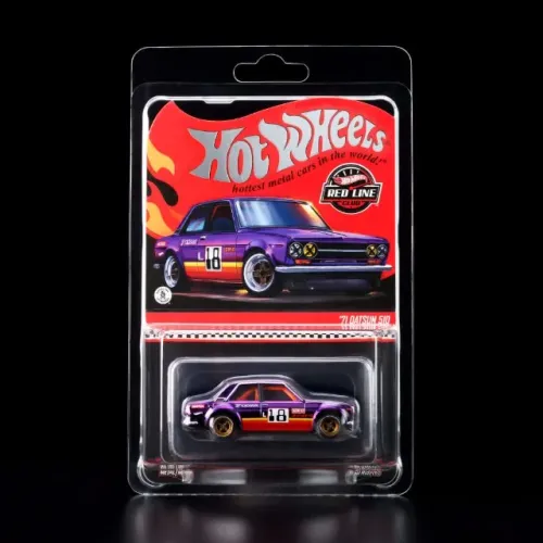 Hot Wheels 71 Datsun 510 Rlc Red Line Club 2026 1:64
