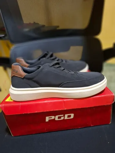 Tênis Casual Masculino Com Calce Fácil Pegada