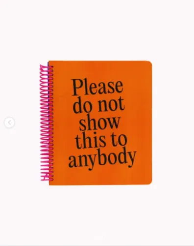 caderno ilus please do not show to anybody