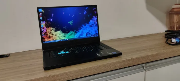 Notebook Gamer Asus Tuf i7 11° placa de vídeo RTX 3060 16gb de ram SSD 500gb Roda Tudo!!!