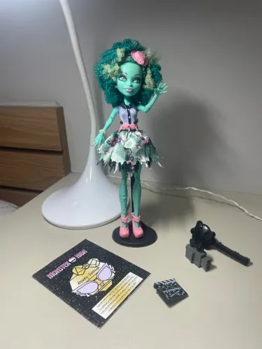 Monster High Honey Swamp Completa Todos os Acessórios Sem Caixa Usada Ótimas Condições