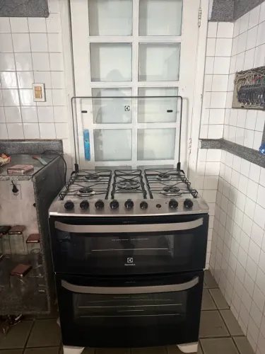 FOGÃO 5b FORNO DUPLO ELETROLUX