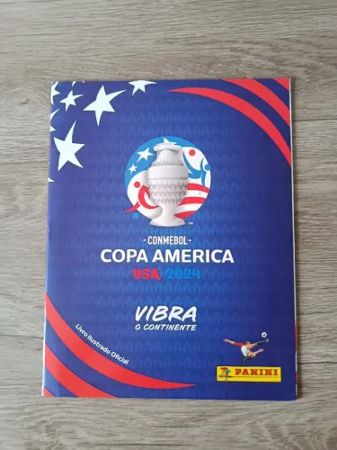 Álbum Figurinhas Copa América 2024 Panini Completo + Figurinhas Para Colar