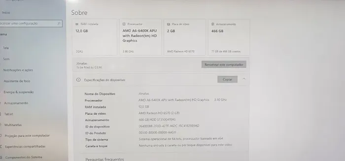 CPU Completa - Ótima para Uso Diário, Estudos e Trabalho