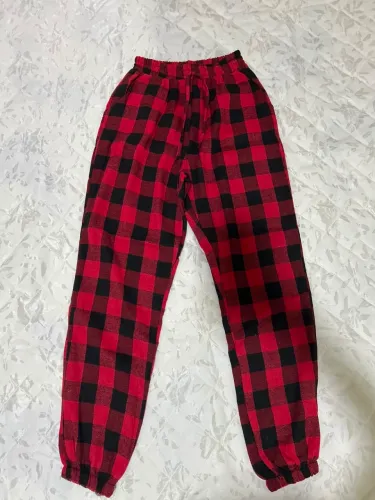 Calça xadrez