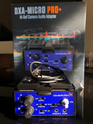 Beachtek DXA-Micro Pro+ (Mix de áudio para câmera)