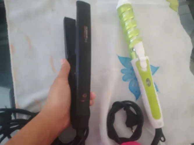 Babyliss e prancha de cabelo