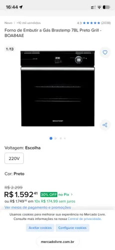 Forno Embutir Brastemp