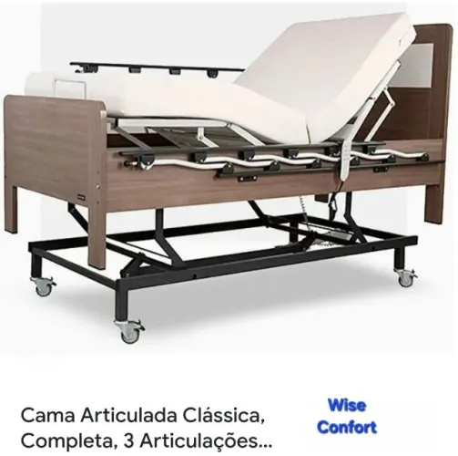 Cama Articulada Clássica - Completa, 3 Articulações - Wise Comfort