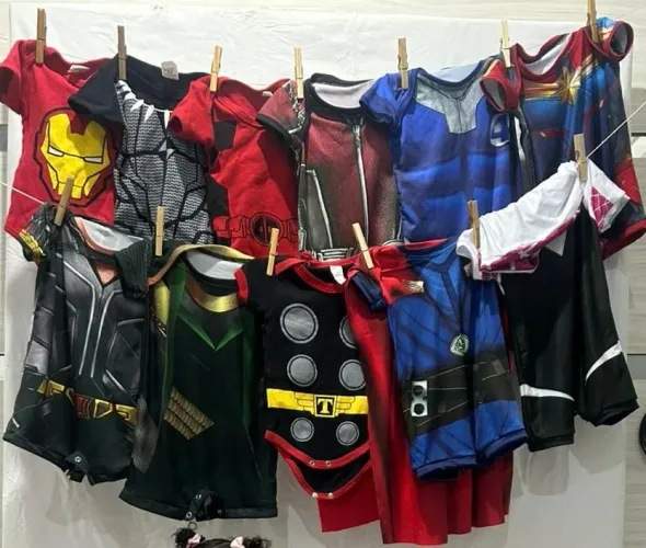 Fantasias de Super Heróis (Bebês)