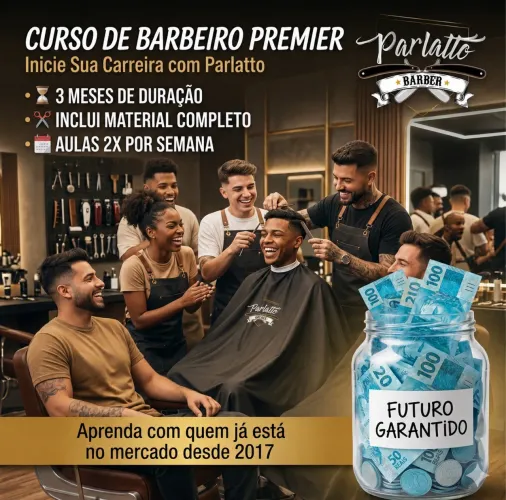 Curso de barbeiro premium 