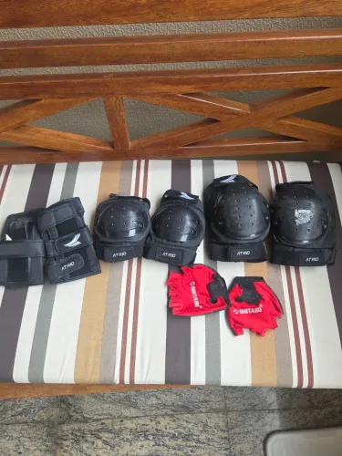 Kit proteção skate