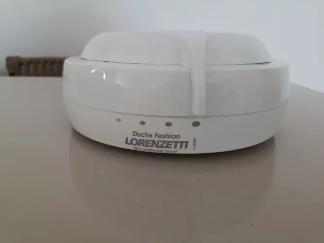 Ducha fashion Lorenzetti - comprei voltagem errada