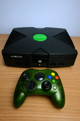 XBOX CLASSIC 500GB DESTRAVADO CHEIO DE JOGOS