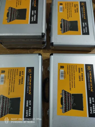 Fresas Para Tupia Laminadora 39 Peças NOVO Em Widea Profissional Brocas Frezas Topia Fresa