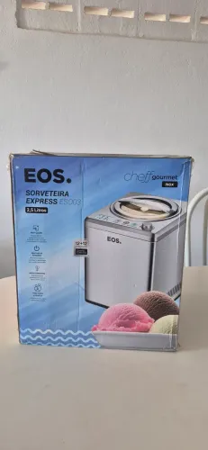 Sorveteira Expressa Eos 2,5 Litros Inox Eso03