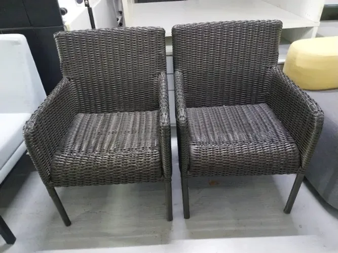 Poltronas para Escritório área externa de fibra Sintética