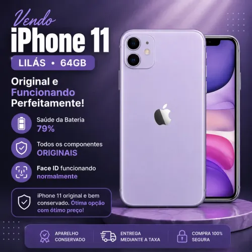 iPhone 11 64GB - Original e Bem Conservado