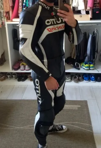 Macacão Tutto Racing 2 peças tamanho 46 novíssimo!