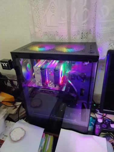 Pc Gamer Intel Xeon + 16gb + 512gb ssd + placa de vídeo rx 550