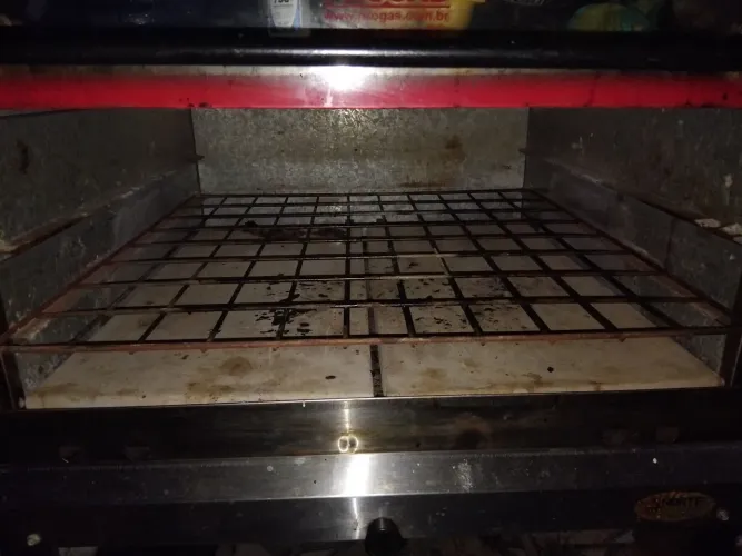 Forno de pizza a gás