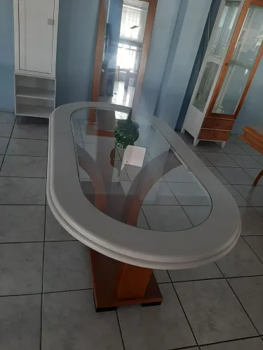 Mesa de jantar Oval