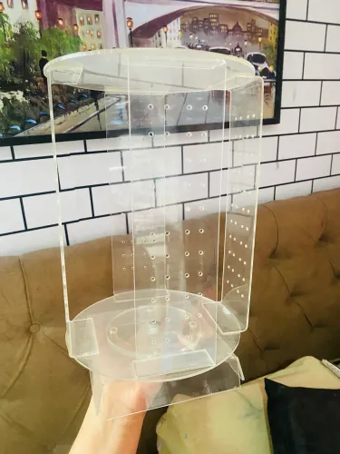 Porta brinco acrílico 