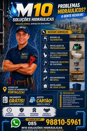 Atendimento em toda Fortaleza e região metropolitana