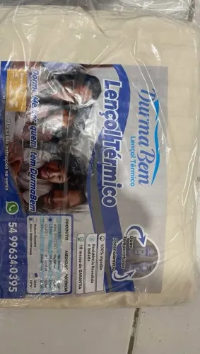 Lençol termico casal 220v 2 temperaturas