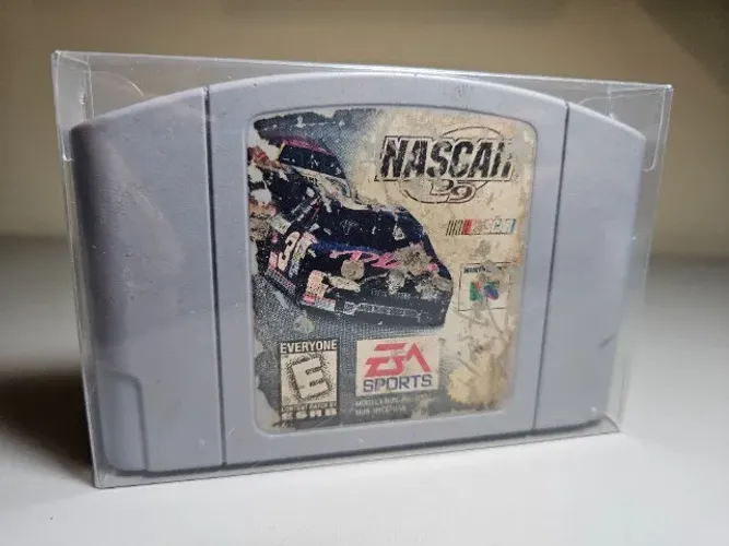 Jogo Nascar 99 | Nintendo 64 | Americano Original Testado | Proteção Acrílica