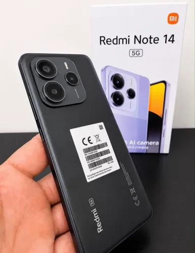 Xiaomi Celular Redmi Note 14 (NFC) 5G 256+08 Versão Global Lacrado Entregamos